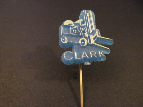 Clark heftruck vorkheftruck ( Bakker heftrucks) Purmerend, blauw